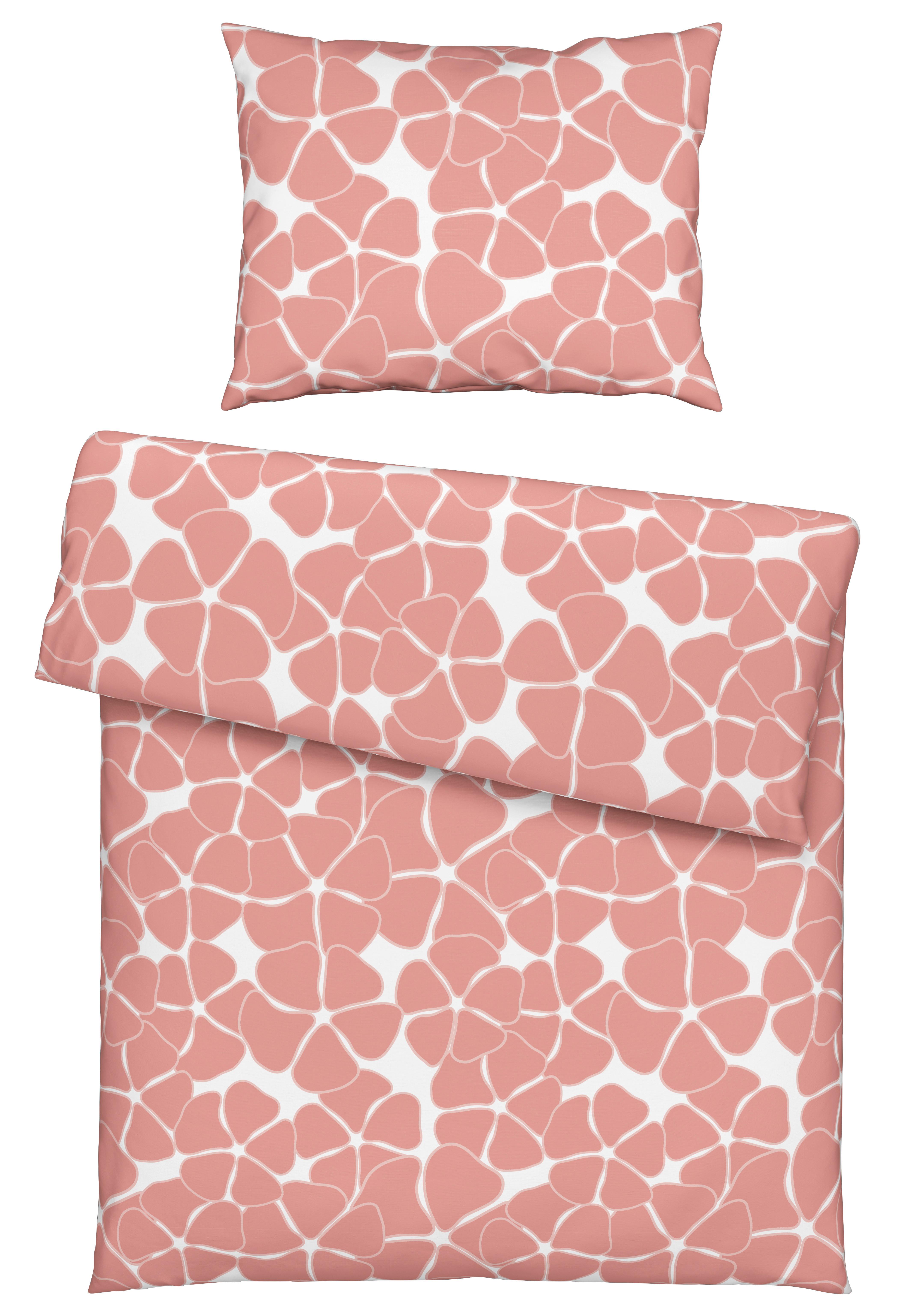 Ágyneműhuzat-garnitúra Blooming Daze - rózsaszín, Romantik / Landhaus, textil (140/200cm) - Modern Living