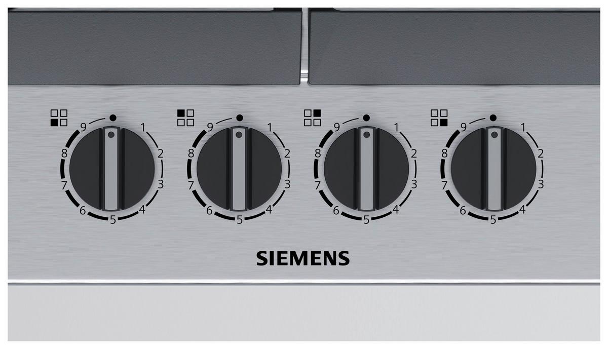 Gaskochfeld EC6A5HB90D EC6A5HB90D - Edelstahlfarben (58,2/5,3/52cm) - Siemens