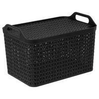 Coș cu capac Design basket, cca. 24 L - Basics (24l)
