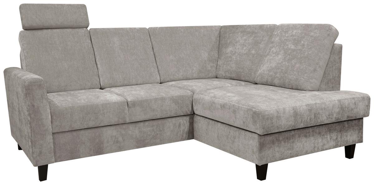 Kutna Garnitura Alton - crna/taupe, Konvencionalno, drvo/tekstil (211/91/166cm) - Modern Living
