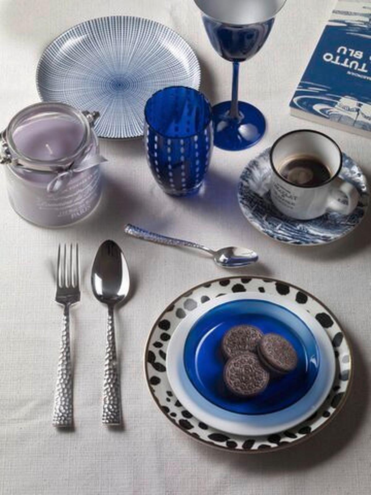 Jedilni Pribor Palace Martellato, 24-Delni - barve nerjavečega jekla, Basics, kovina - Pintinox