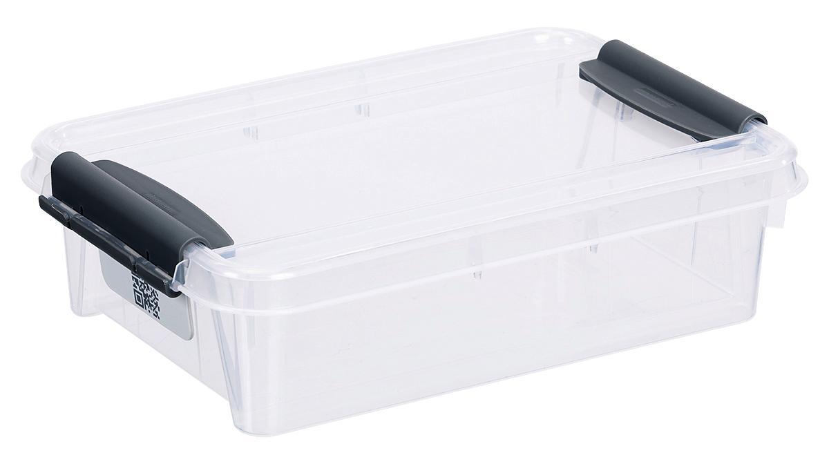 Aufbewahrungsbox Chaos ca. 0,9l - Transparent, MODERN, Kunststoff (21/14,2/5,7cm)