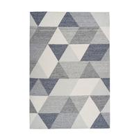 OUTDOORTEPPICH ZTBFW-160-230-E YOGA - Creme/Grau, Design, Textil (160/230cm) - Kayoom