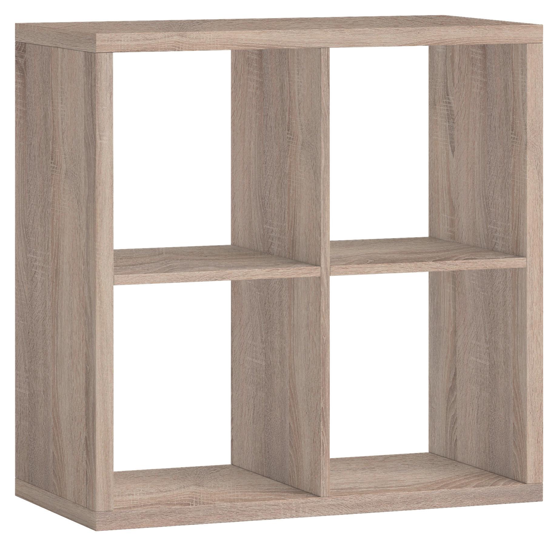 REGAŁ DZIAŁOWY STYLE - kolor dębu sonoma, Design, materiał drewnopochodny (77/77/38cm)