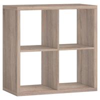 REGAŁ DZIAŁOWY STYLE - kolor dębu sonoma, Design, materiał drewnopochodny (77/77/38cm)
