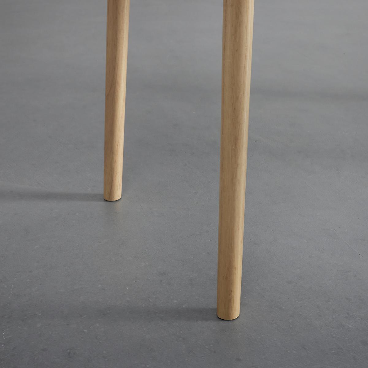 BIURKO MELANIE - kolor naturalny/biały, Modern, drewno (106/48/77cm) - Bessagi Home