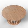 SOFFBORD ENNIO - ekfärgad, Modern, trämaterial/trä (80/40cm) - Bessagi Home