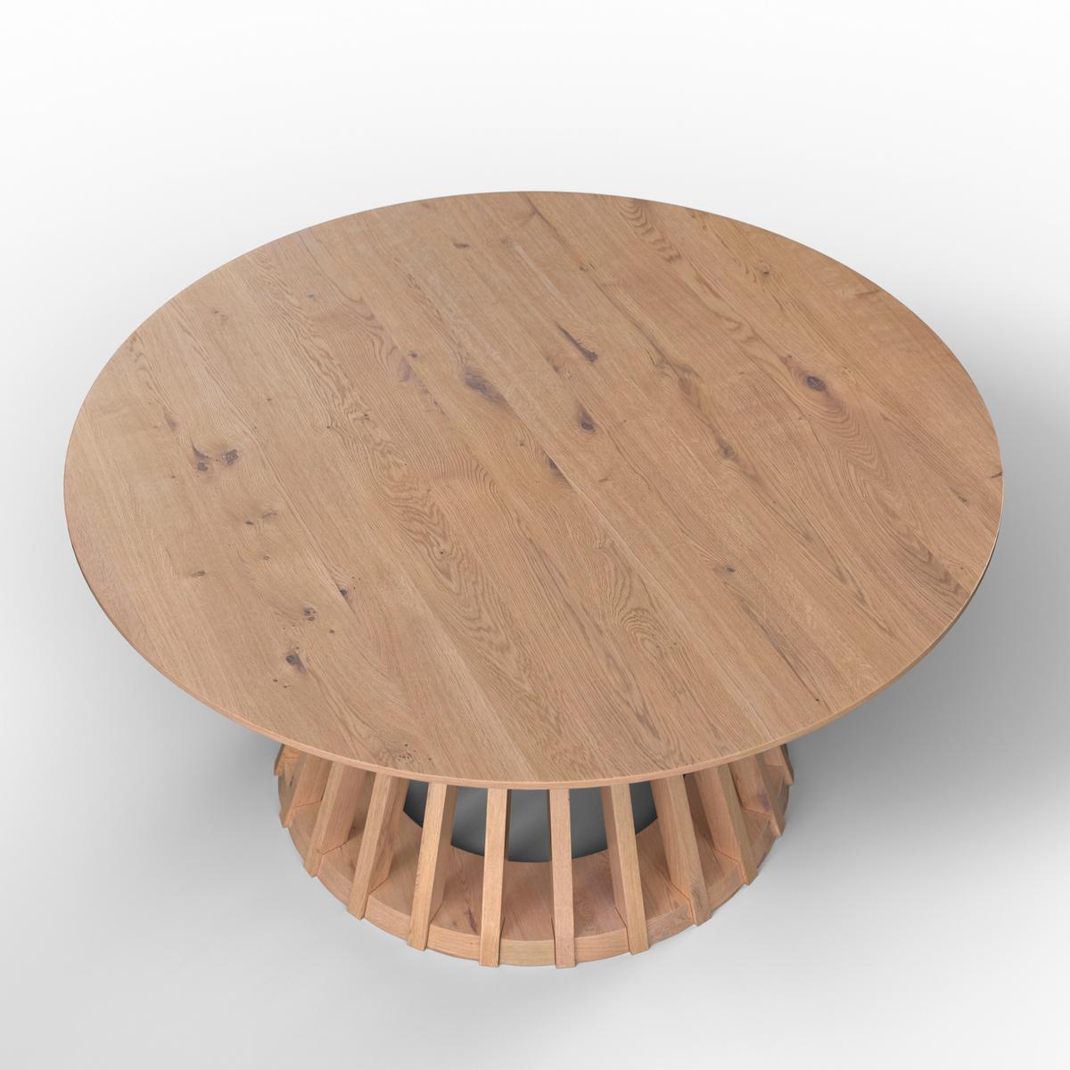 Couchtisch Ennio Eichefarben MDF rund - Eichefarben, MODERN, Holz/Holzwerkstoff (80/40cm) - Bessagi Home