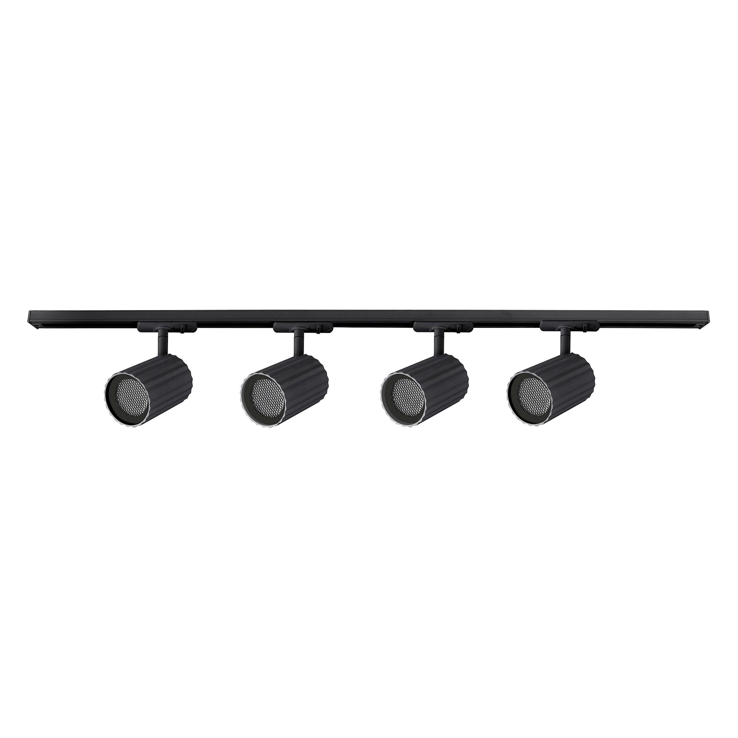 Strahler Tokio Set 1f Black - Schwarz, Konventionell, Metall (18/200/10cm)