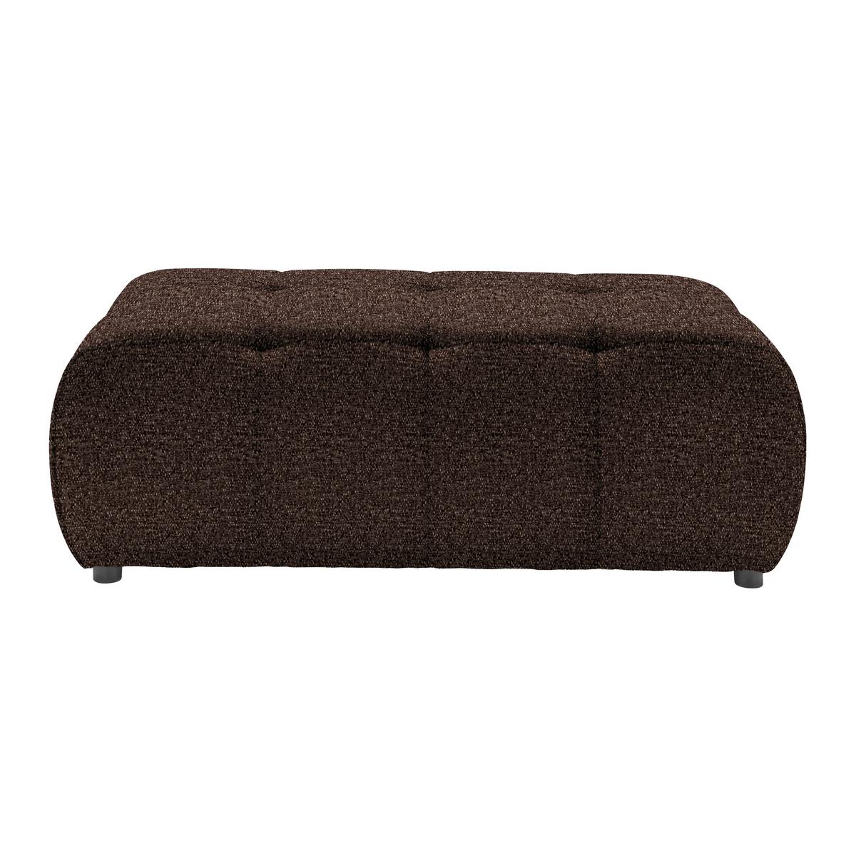 Tabure Sofi - smeđa/crna, Moderno, tekstil (128/48/70cm) - Premium Living