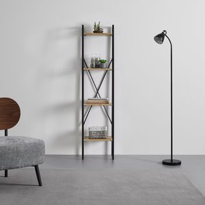 Regal in Hellbraun und Schwarz online bestellen Regal in Naturfarbe online bestellen