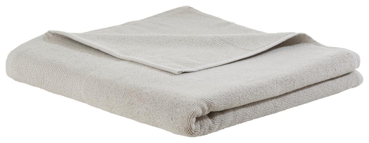 Törölköző Olivia 70/140cm - világosszürke, Konventionell, textil (70/140cm) - Premium Living