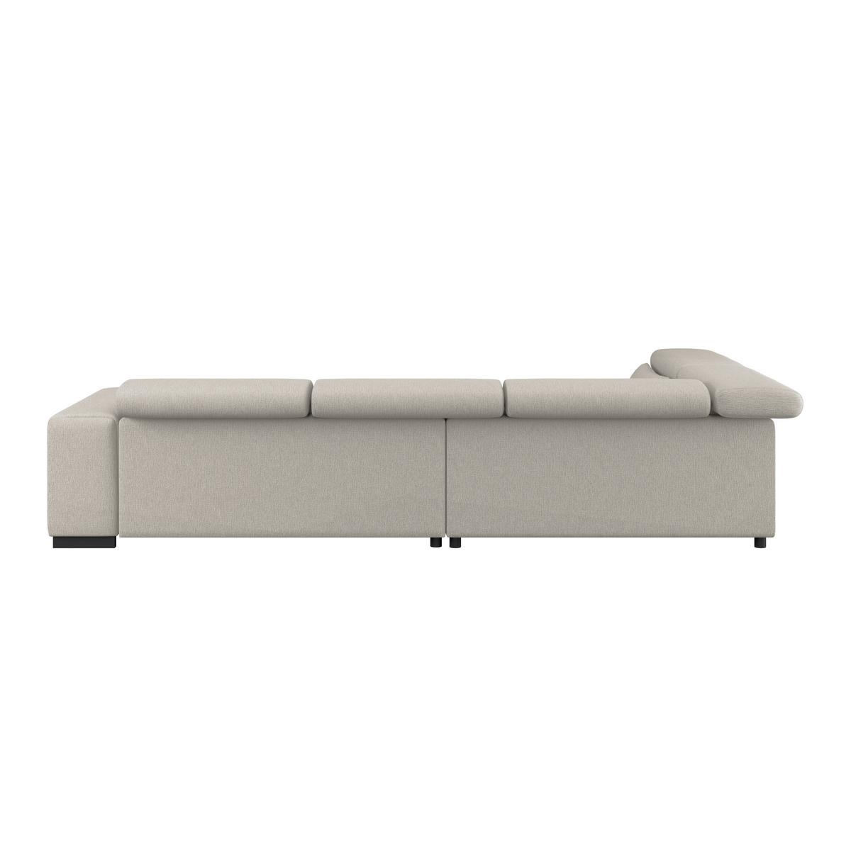 Kutna Garnitura Matera - bež/crna, Trend, tekstil/drvo (226/311cm)