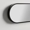 SPEGEL MONI SCHWARZ -SB- - svart, Modern, glas/plast (20/101/2,5cm) - Mömax