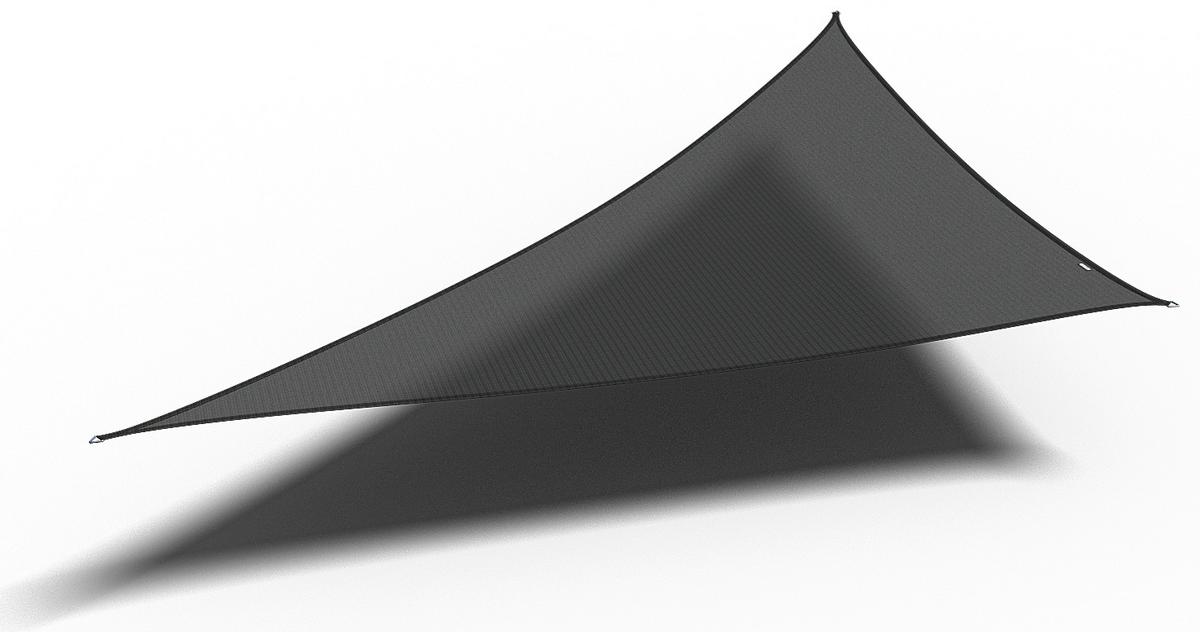 Sonnensegel Coolfit 90° Schwarz - Schwarz, MODERN, Kunststoff (500/1/710cm) - Gardenson