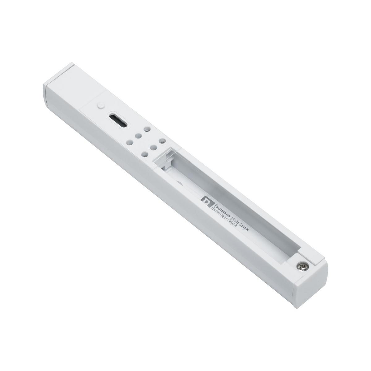 Schienensystem-Einspeiser in Weiß max. 1000 Watt - Weiß, Basics, Kunststoff (18,7/8,3cm) - Paulmann