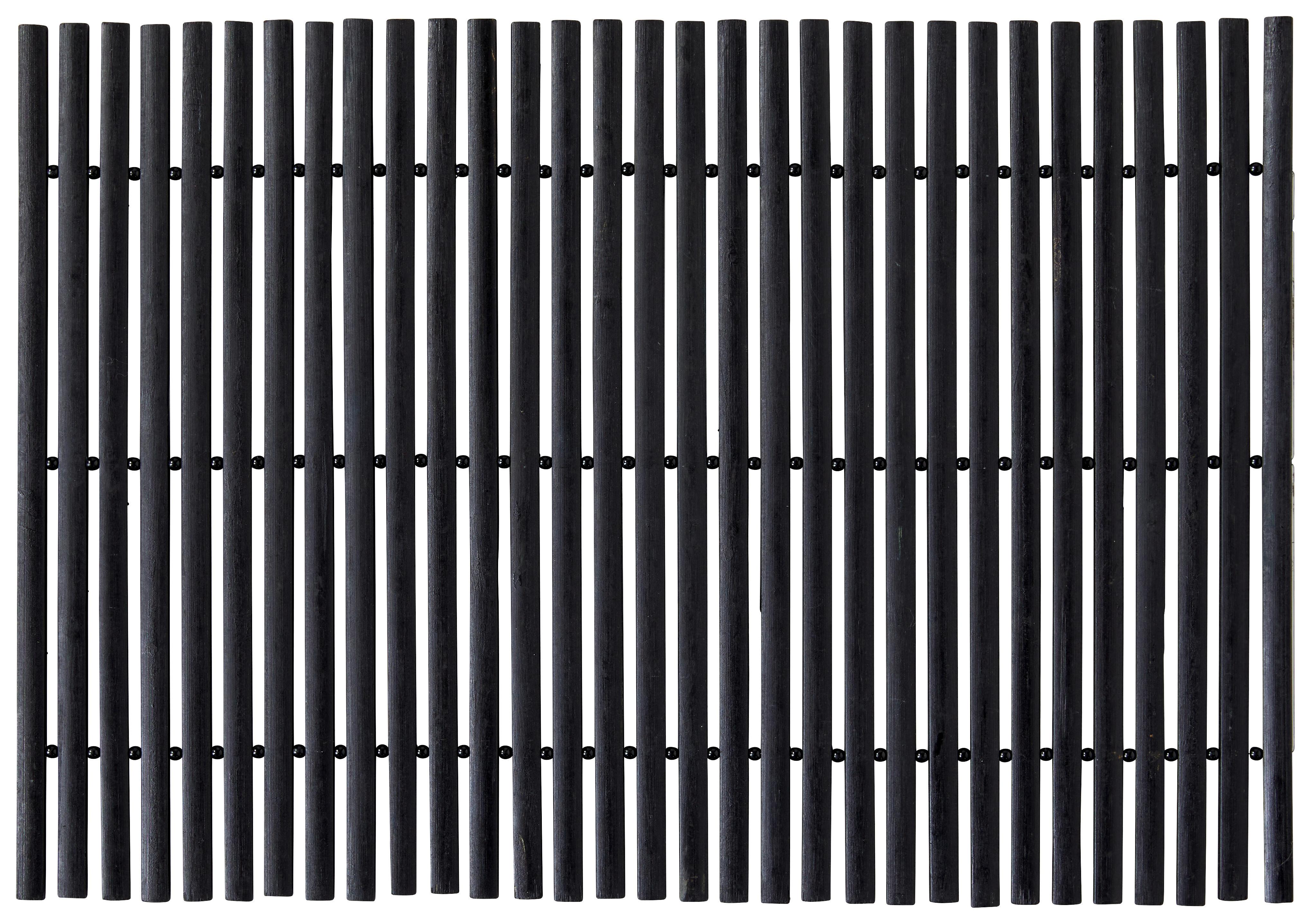 Tischset Asia in Schwarz ca. 45x30cm - Schwarz, MODERN, Holz (45/30cm)