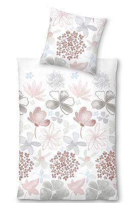 Posteljina Gundi Xxl 200x200/2x60x80cm - bijela/siva, Konvencionalno, tekstil (200/200cm) - Mömax