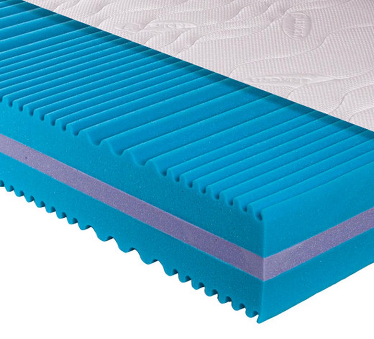 Kaltschaummatratze Cleo H3 CLEO H3 - Weiß, Basics, Textil (120/200cm) - Breckle