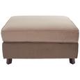 Tabure Living - tamno smeđa/svijetlo smeđa, KONVENTIONELL, drvo/tekstil (100/48/80cm) - James Wood