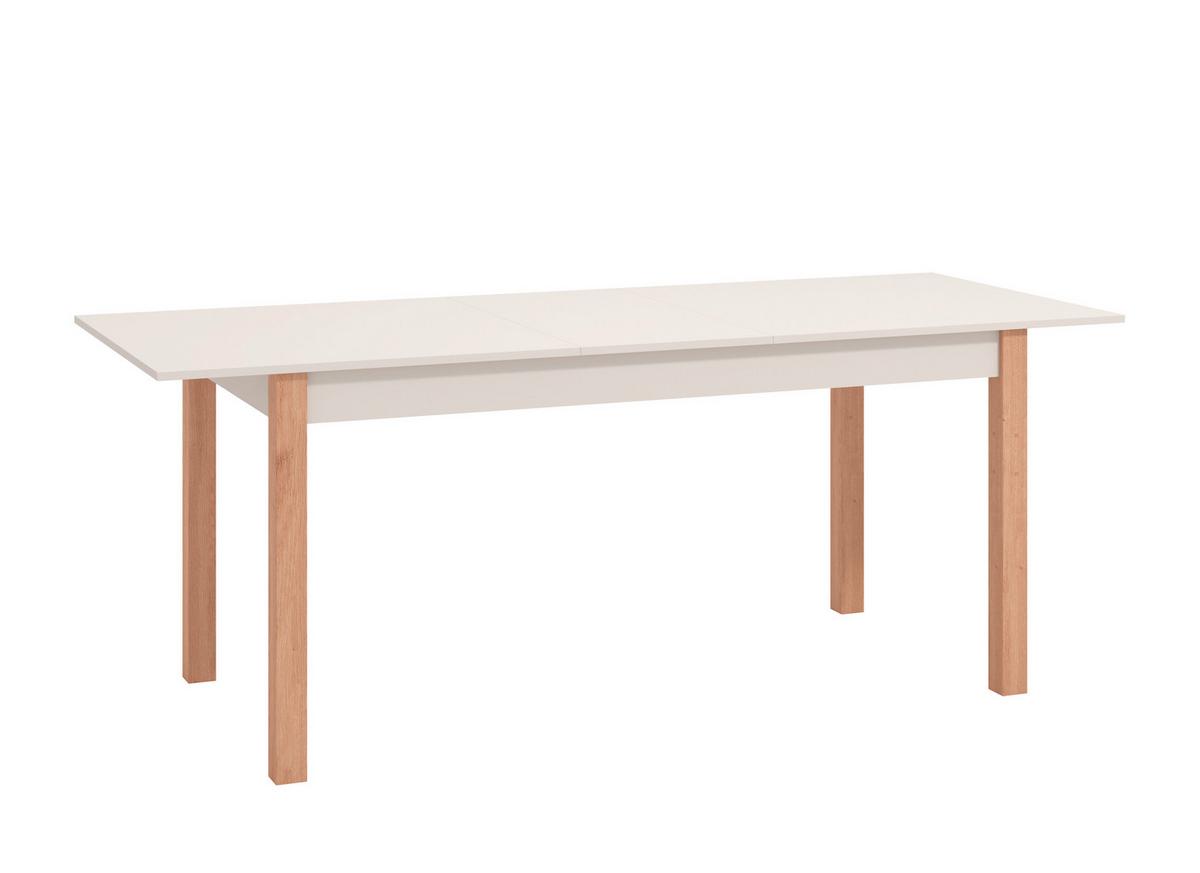 Étkezőasztal Belfort - kasmírszínű/Artisan tölgy, Modern, faalapú anyag (160-200/77/80cm)