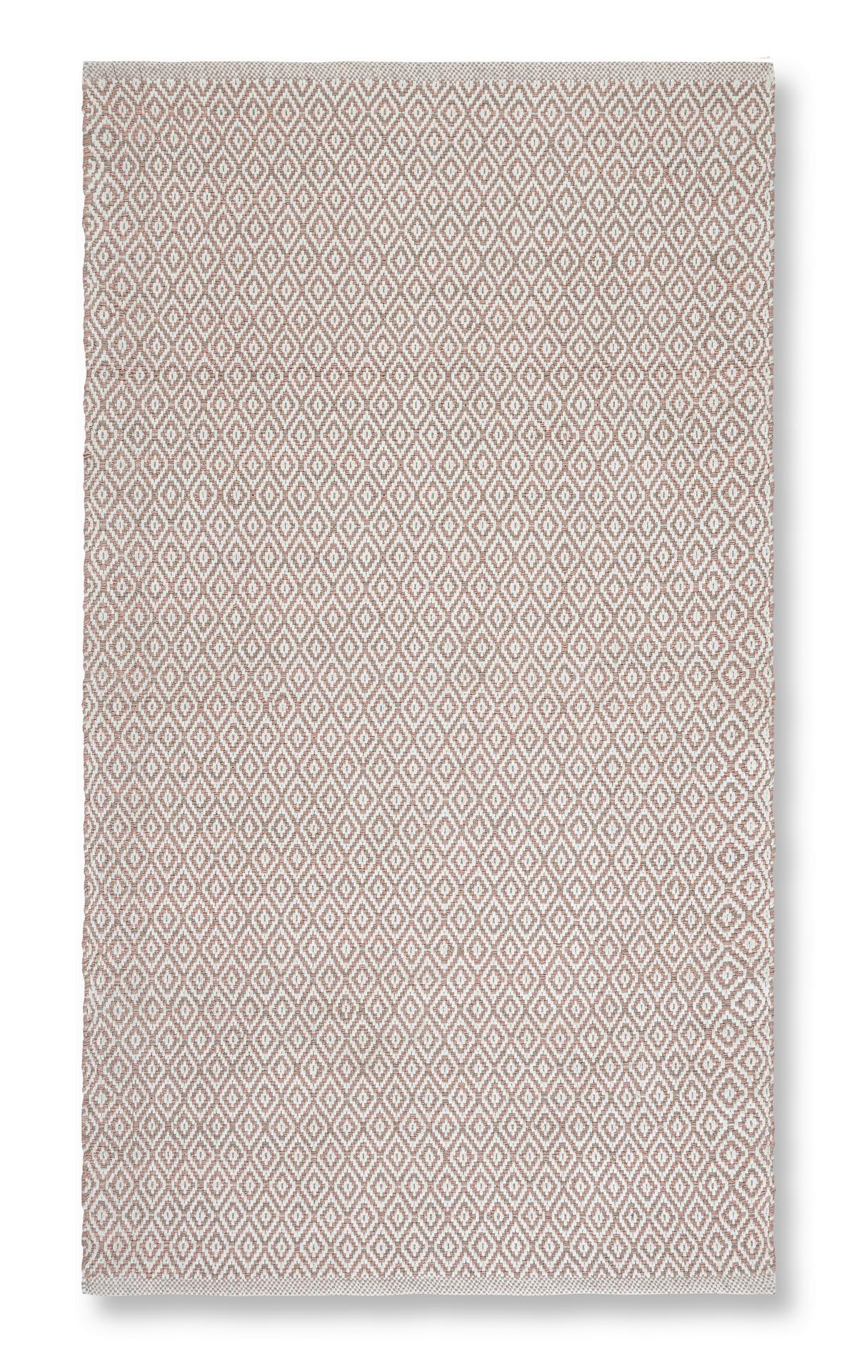 Kézi Szövésű Szőnyeg Carola 80/150 - rózsaszín, Basics, textil (80/150cm) - Modern Living