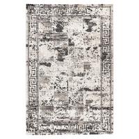 Webteppich my Opal Grau/Schwarz ca. 200x290cm - Schwarz/Grau, LIFESTYLE, Textil (200/290cm) - Obsession