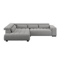 Kutna Garnitura Matera - tamno siva/crna, Trend, tekstil/drvo (226/311cm)