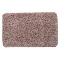 Fürdőszobaszőnyeg Crystal L 50/80 - barna, műanyag (50/80/3cm)