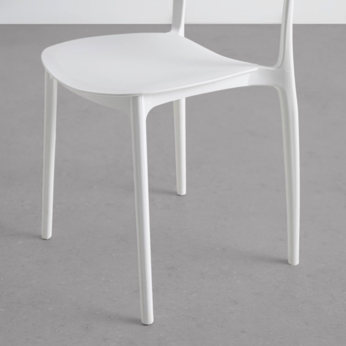 Stolica Jiri - bela, Moderno, plastika (44/78/49cm) - Based