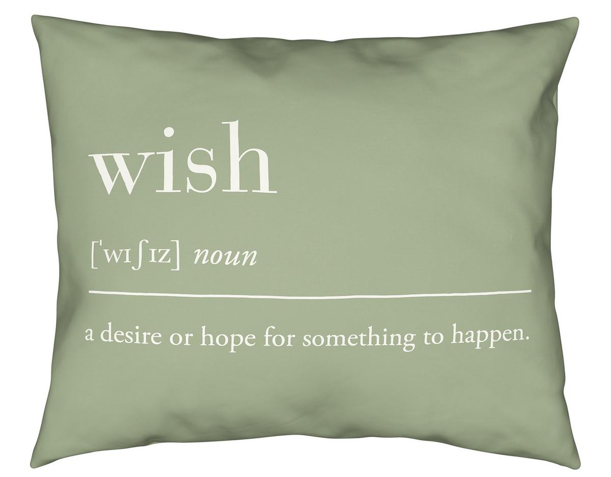 Bettwäsche Wish ca. 160x210cm - Olivgrün, Modern, Textil (160/210cm) - Modern Living