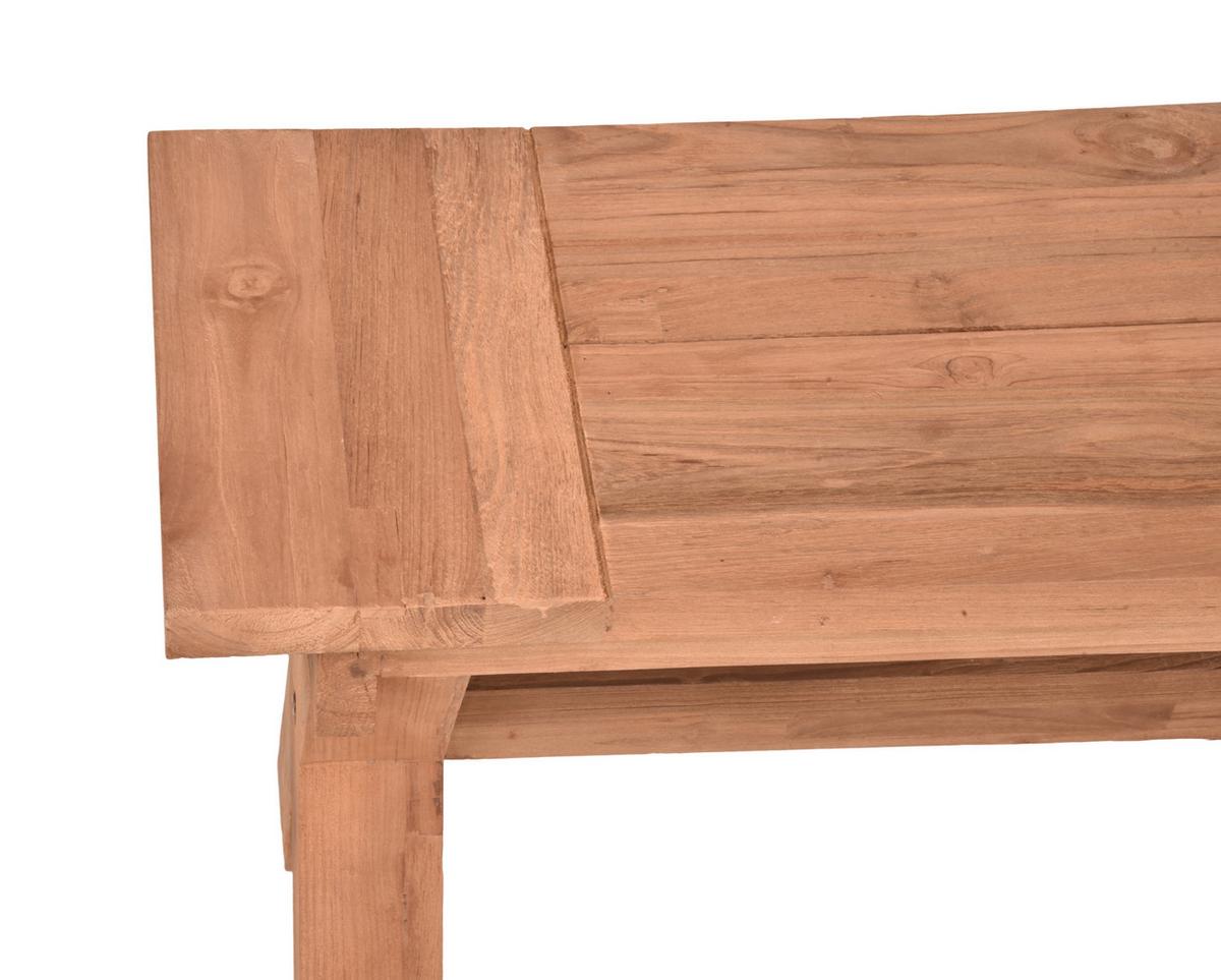 Gartenbank Kisar Teak - Braun, Basics, Holz (35/48/200cm) - Gardenson