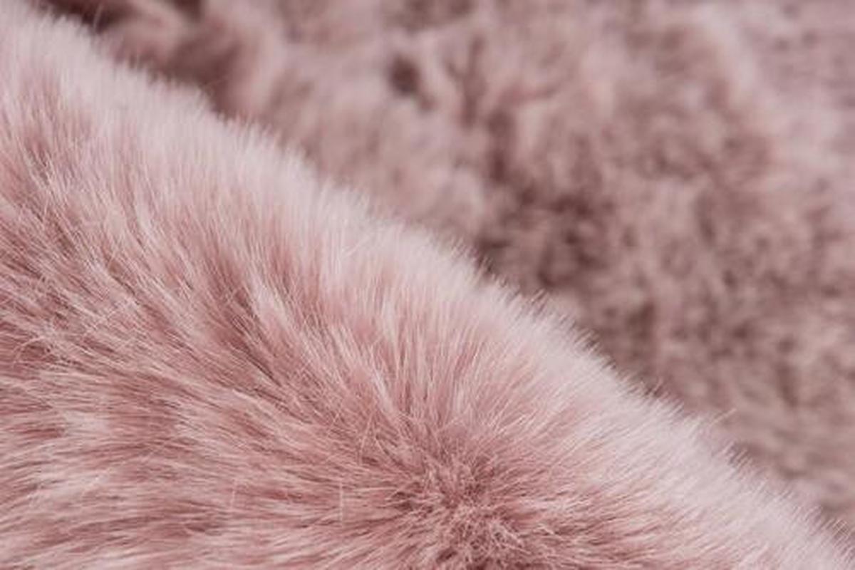 Hochflorteppich Tender - Rosa, Design, Textil (160/230cm) - Kayoom