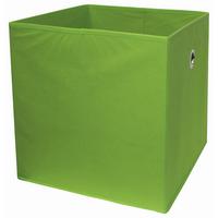 Cutie pliabilă Cubi - verde, Modern, textil/material pe bază de lemn (32/32/32cm) - Modern Living