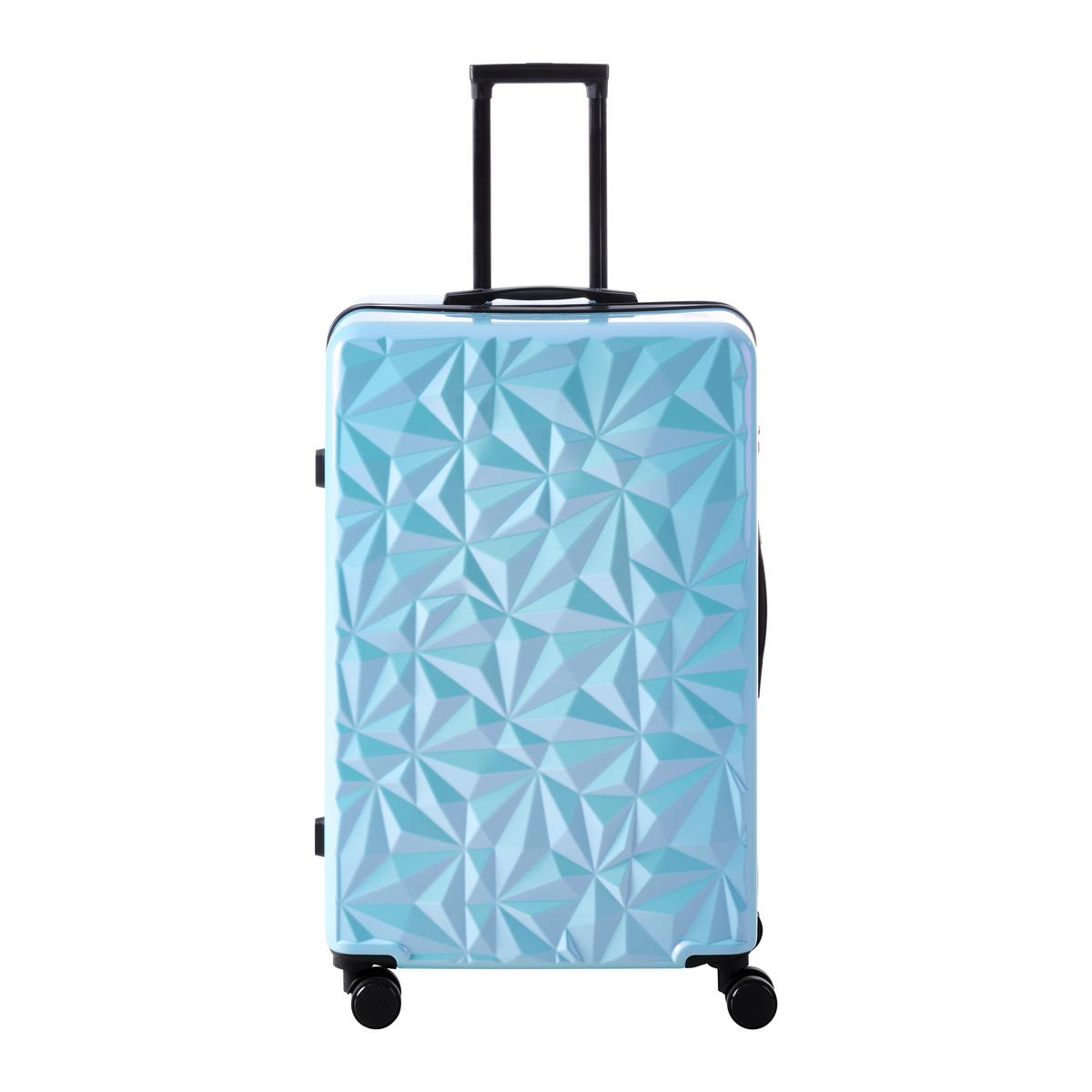 Reisekofferset Lissabon Blau, 3-teilig - Blau, KONVENTIONELL, Kunststoff/Textil - Mömax