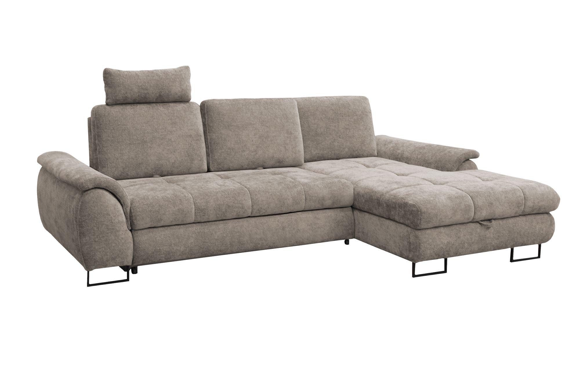 Coltar LAGO - gri-maro, Modern (272/95/176cm) - Modern Living