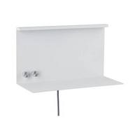 LED-Wandleuchte Jarina in Weiß max. 4,5/1,6 Watt - Weiß, Design, Metall (35/20cm) - Paulmann