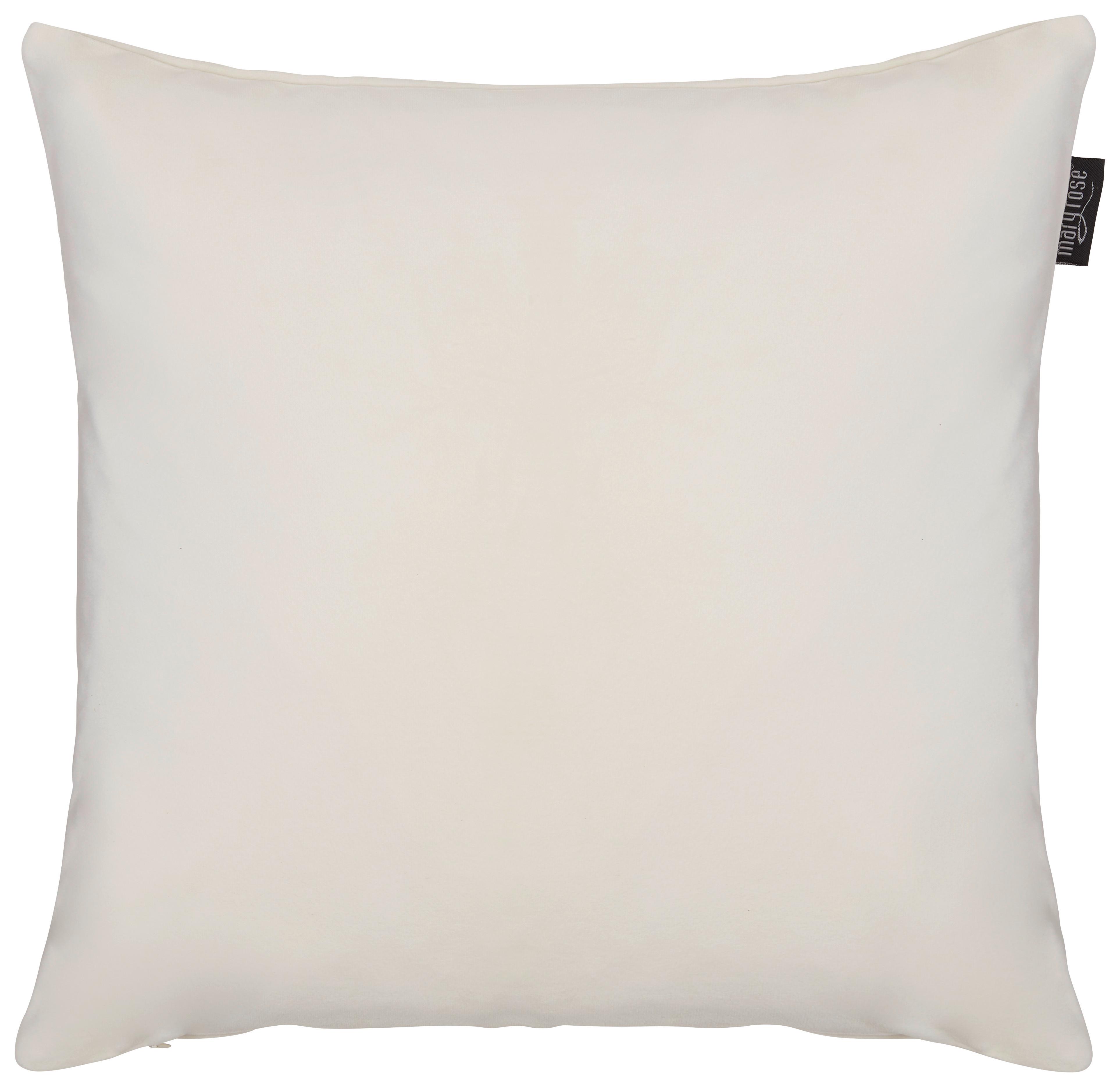 Zierkissen Willow in Weiß ca. 40x40cm - Weiß, MODERN, Textil (40/40cm) - Mary's