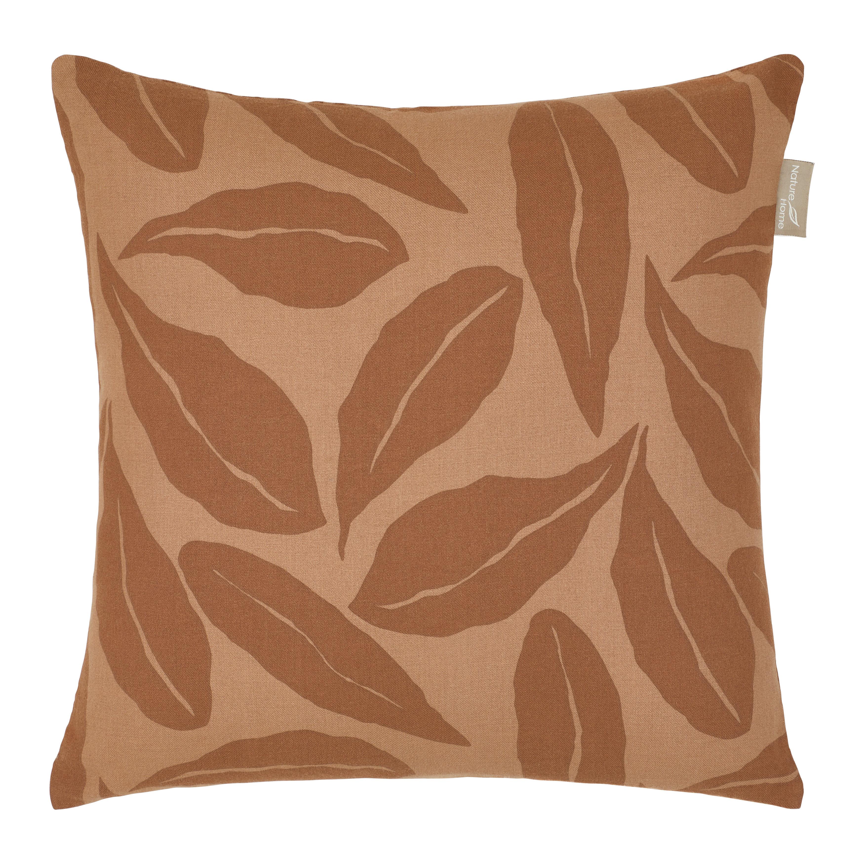 Díszpárna Nature Home 45/45 - barna, textil (45/45cm) - Mömax