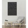 CANVASTAVLA LEO - svart, trämaterial/textil (60/90/2,8cm) - Mömax