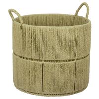 Ukrasna Korpa L Tia - prirodna boja, Konvencionalno, papir/metal (38/33cm) - Mömax