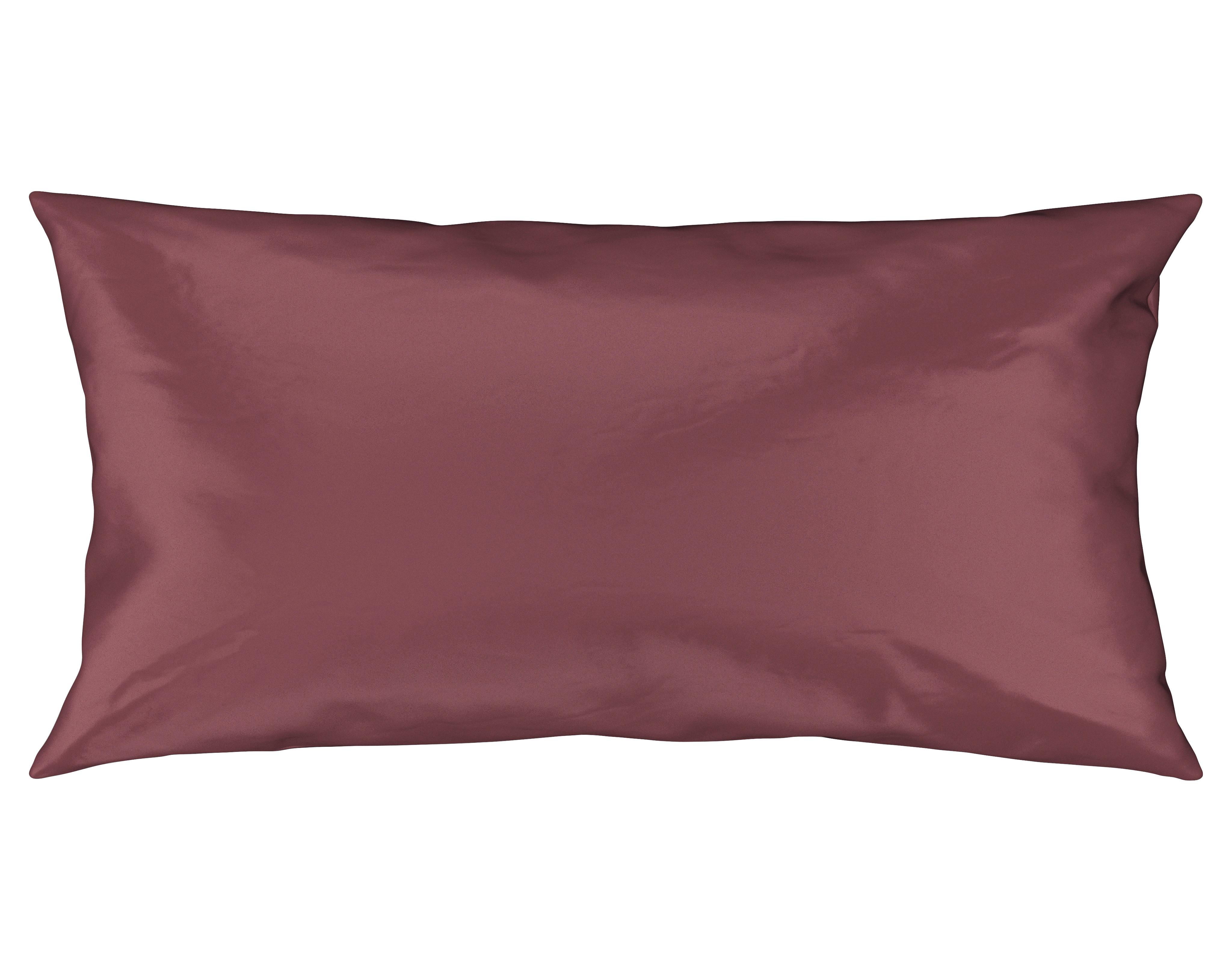 Kissenhülle Alex Uni in Beere ca. 40x80cm - Beere, MODERN, Textil (40/80cm) - Premium Living