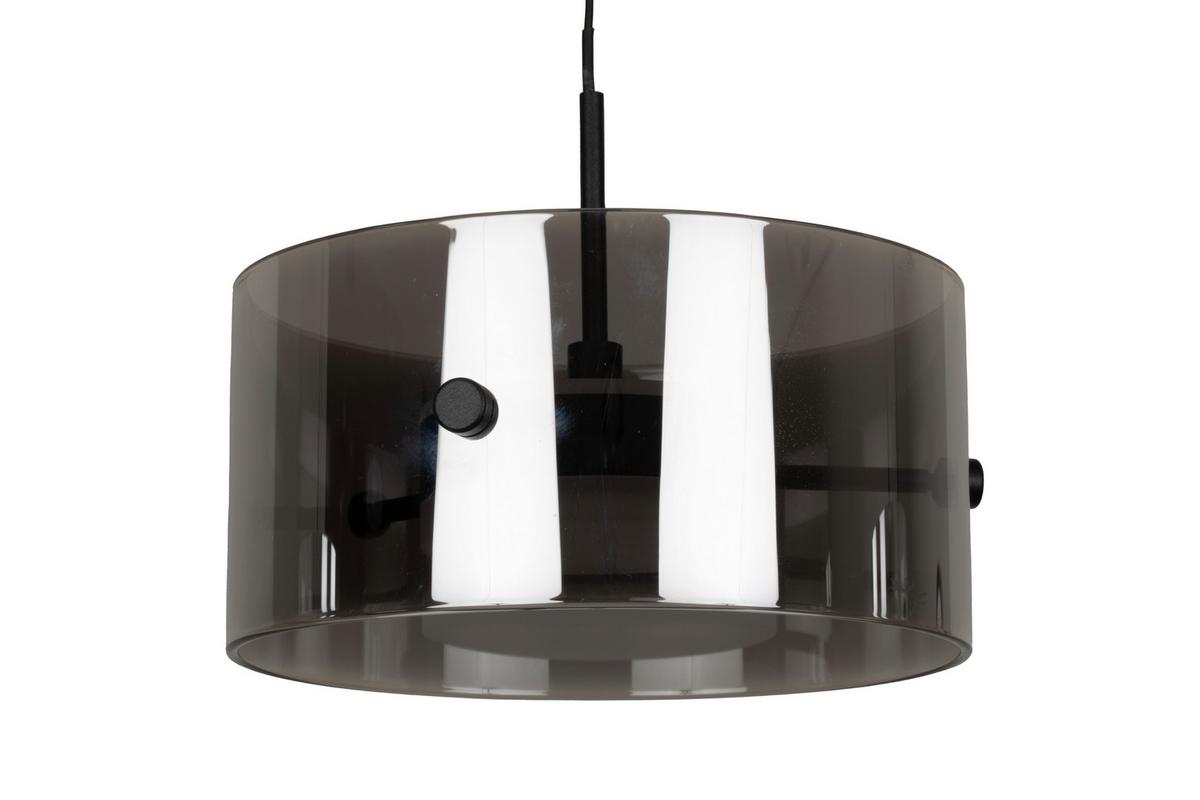 LAMPA WISZĄCA LED NUSAKAN *SBN* - czarny, Design, tworzywo sztuczne/metal (128/16/150cm) - Novel