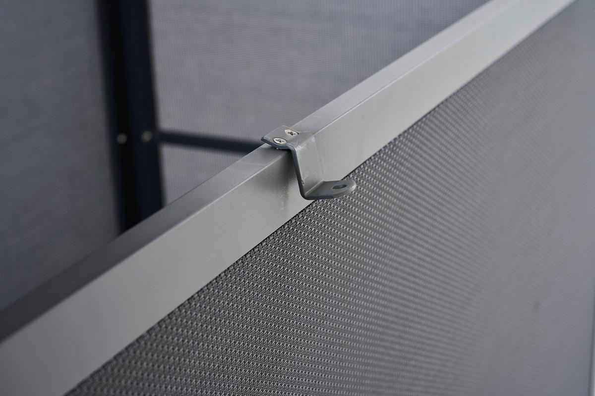 Kissenbox Sabano Anthrazit - Anthrazit, Basics, Kunststoff/Metall (79,3/75/181cm) - Siena Garden