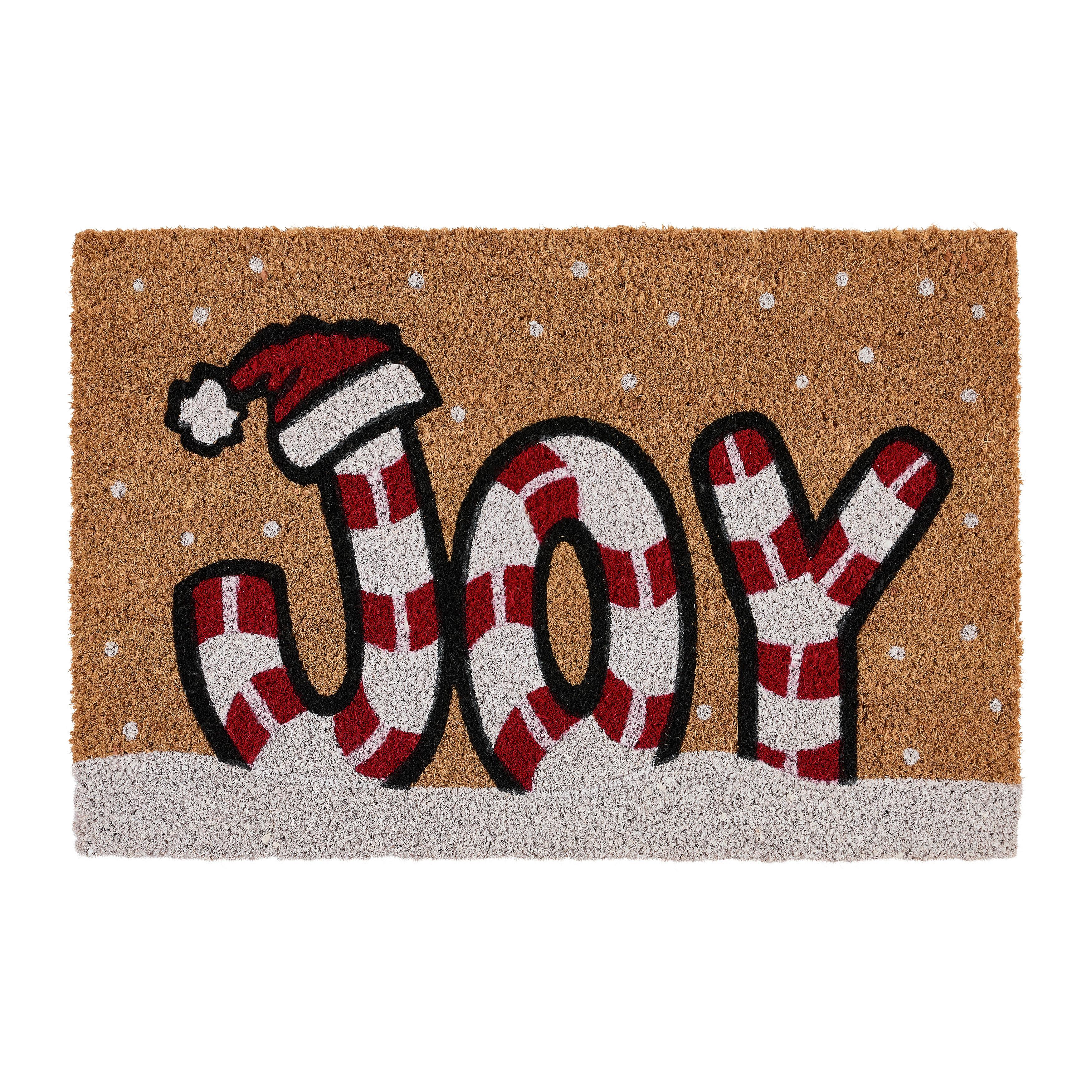 Fußmatte Joy Multicolor ca. 40x60cm - Multicolor, KONVENTIONELL, Naturmaterialien/Kunststoff (40/60cm) - Mömax