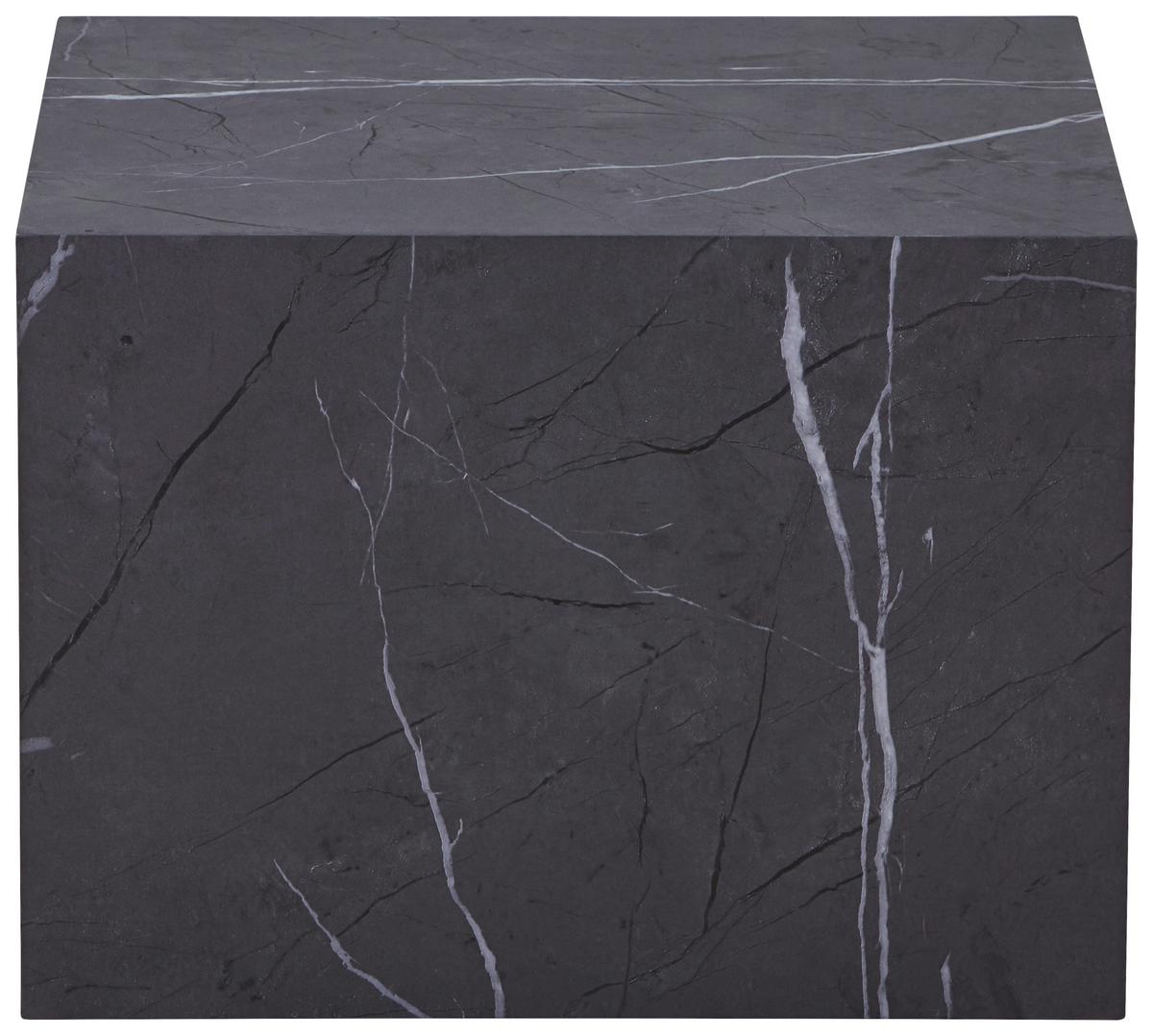 BEISTELLTISCH CUBOID 125 GRAU - Grau, Design, Holzwerkstoff (55/55/40cm) - Kayoom