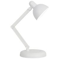 Namizna Led-svetilka Schwank, Bela, Ca. 12,5/34 Cm - bela, Moderno, umetna masa (12,5/34cm) - Modern Living