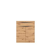 Ormarić Za Cipele Turino - boje hrasta, Moderno, drvni materijal/plastika (86/101,6/40cm) - Modern Living