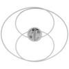 LED-TAKLAMPA WILMA - vit, Modern, metall/plast (65/80/15,5cm) - Mömax