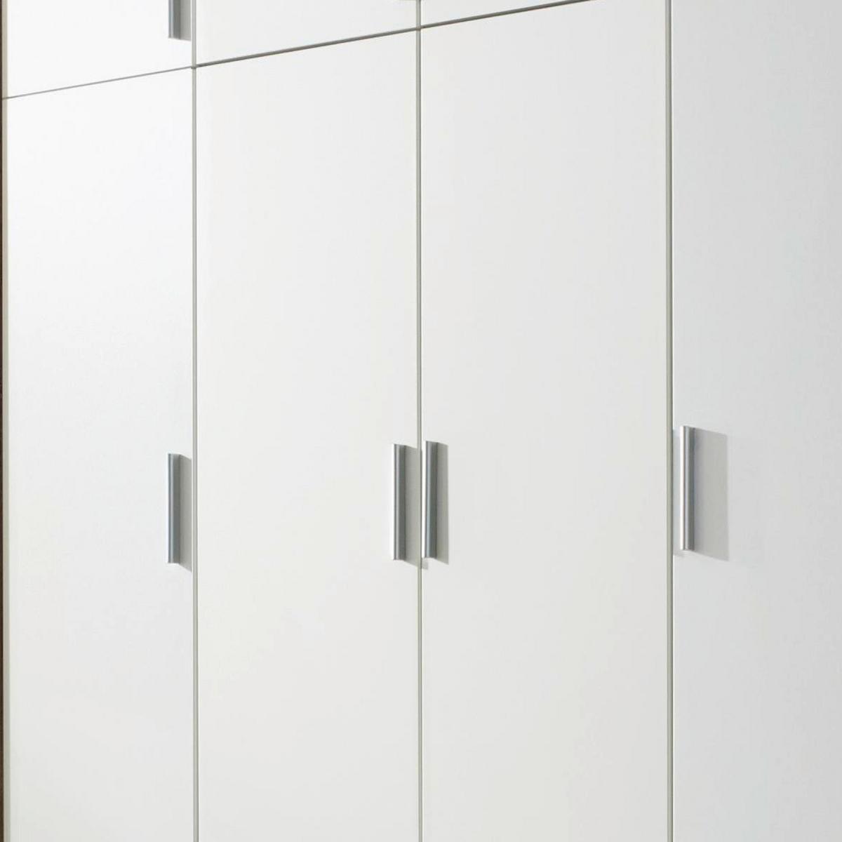 Ormar S Klasičnim Vratima Hildesheim - bijela/hrast Sonoma, Design, drvni materijal/plastika (185/231/56cm) - Modern Living